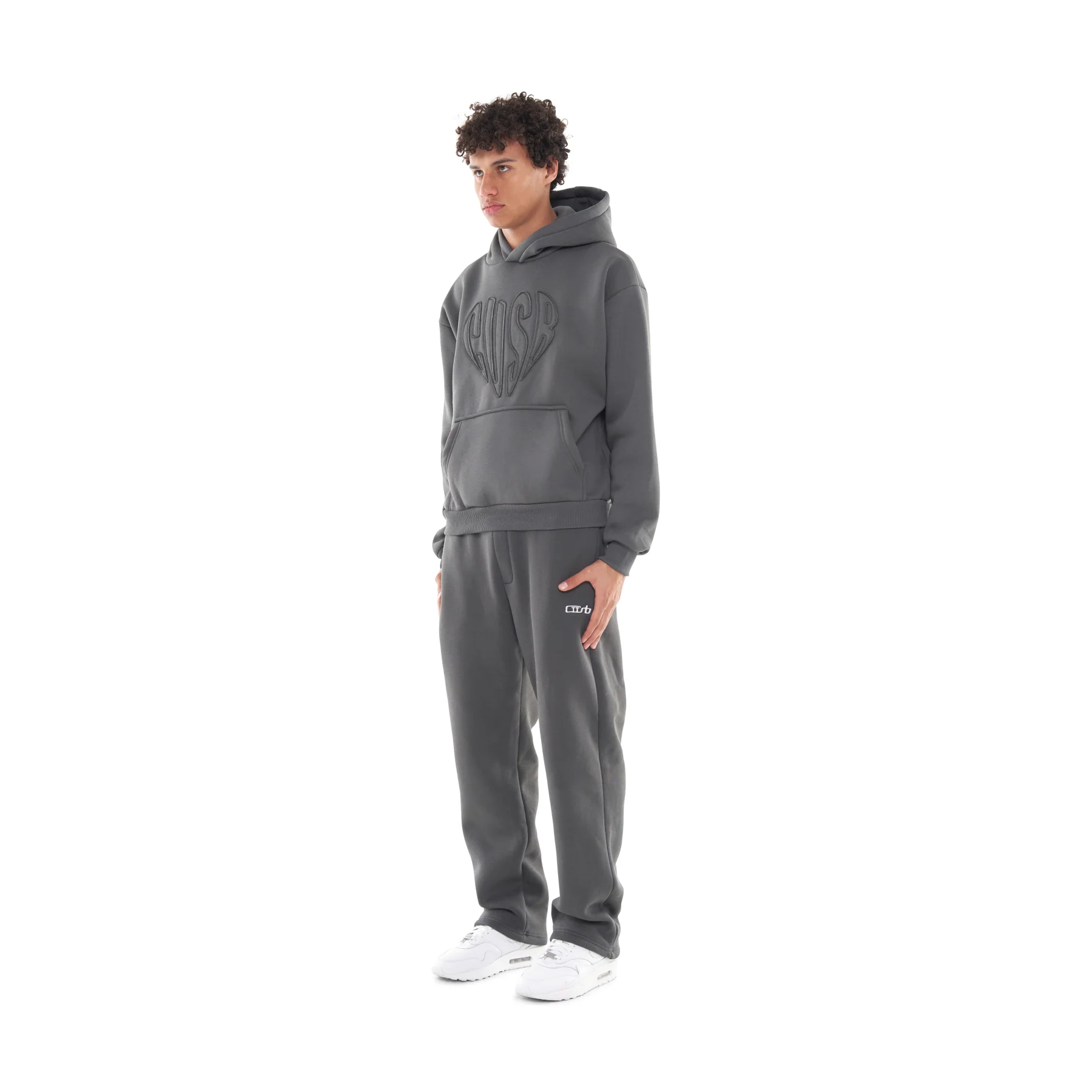 HEART HOODIE ANTHRAZIT - Image 4