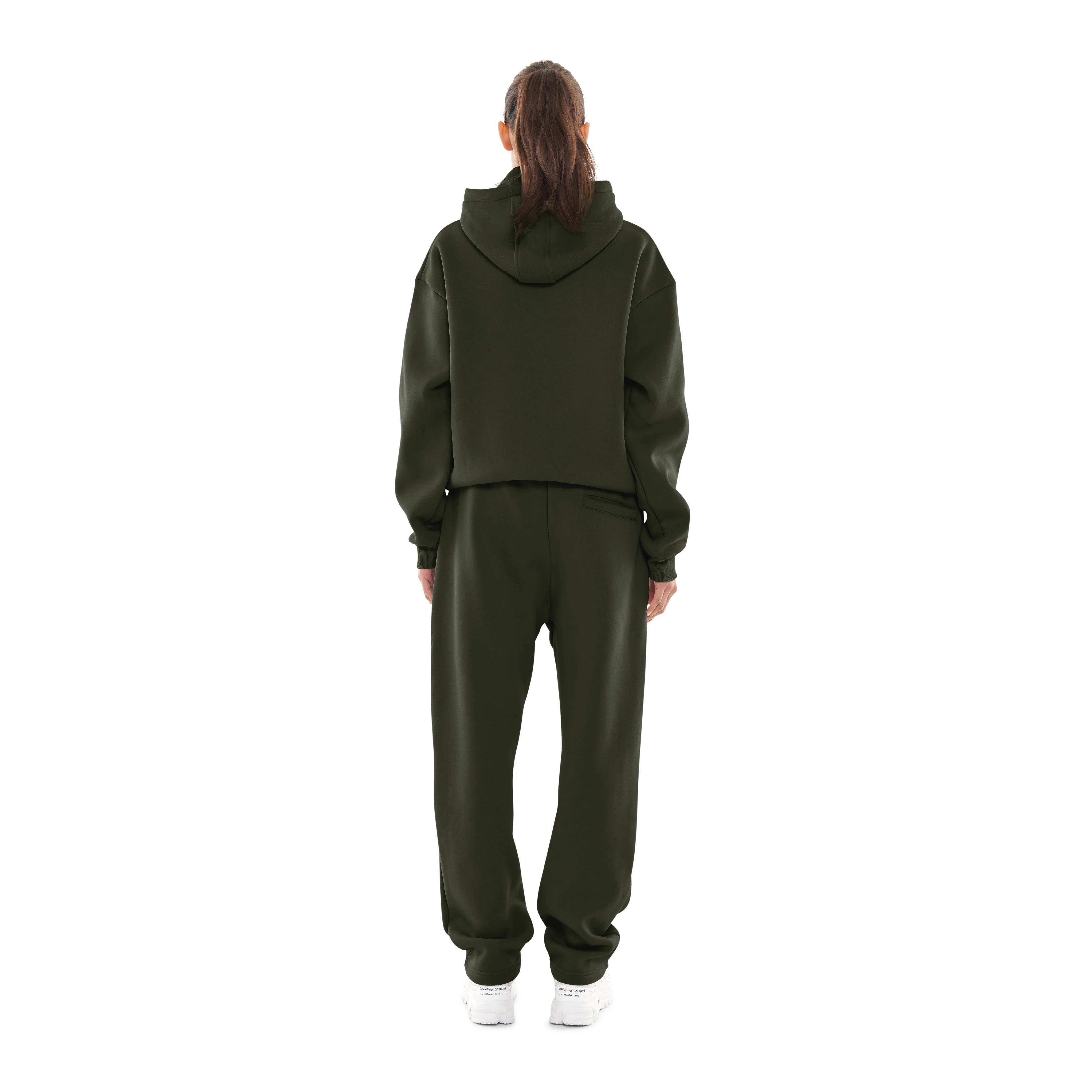 HOODIE DARK MOSS - Image 8