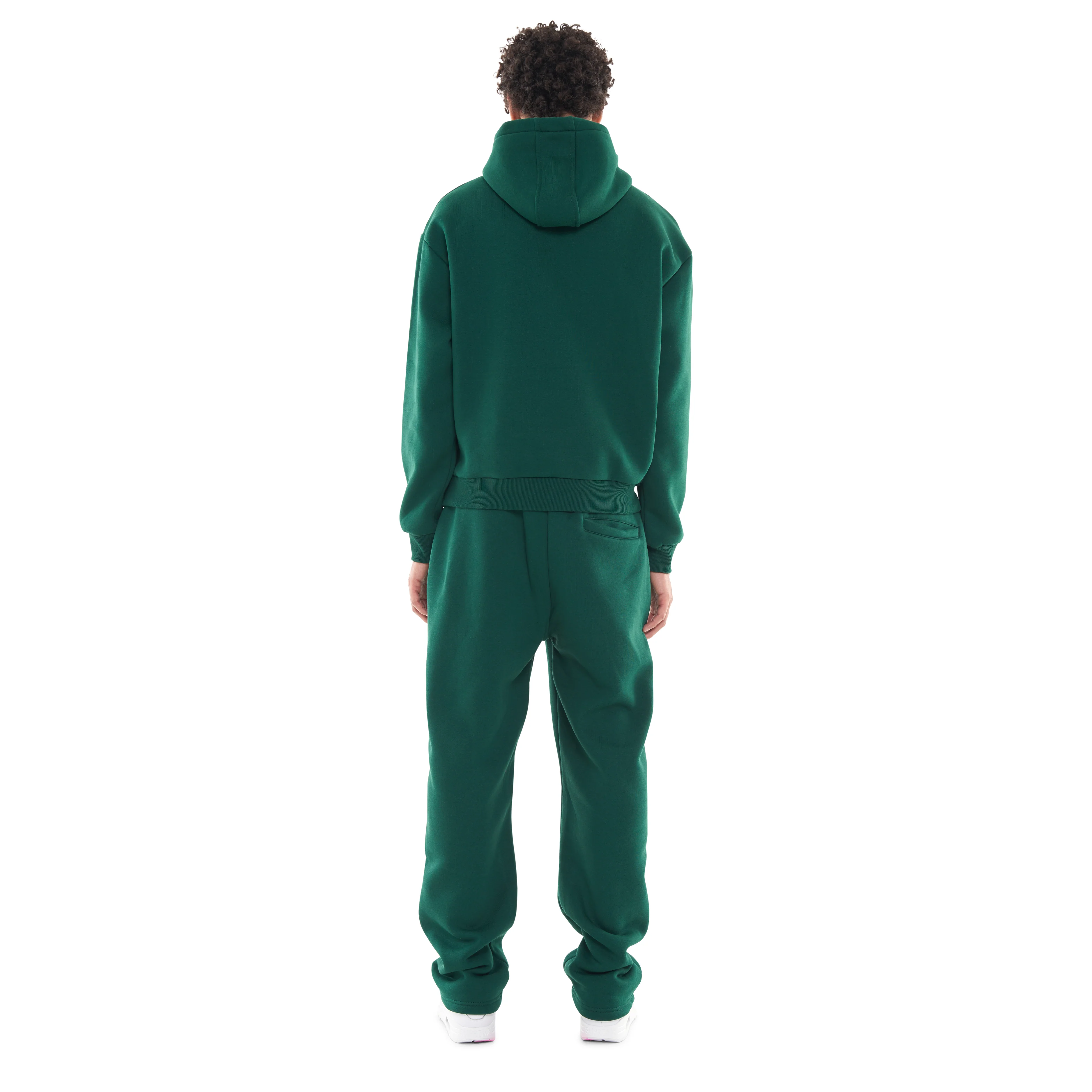 OPEN LEG JOGGER DARK GREEN - Image 4