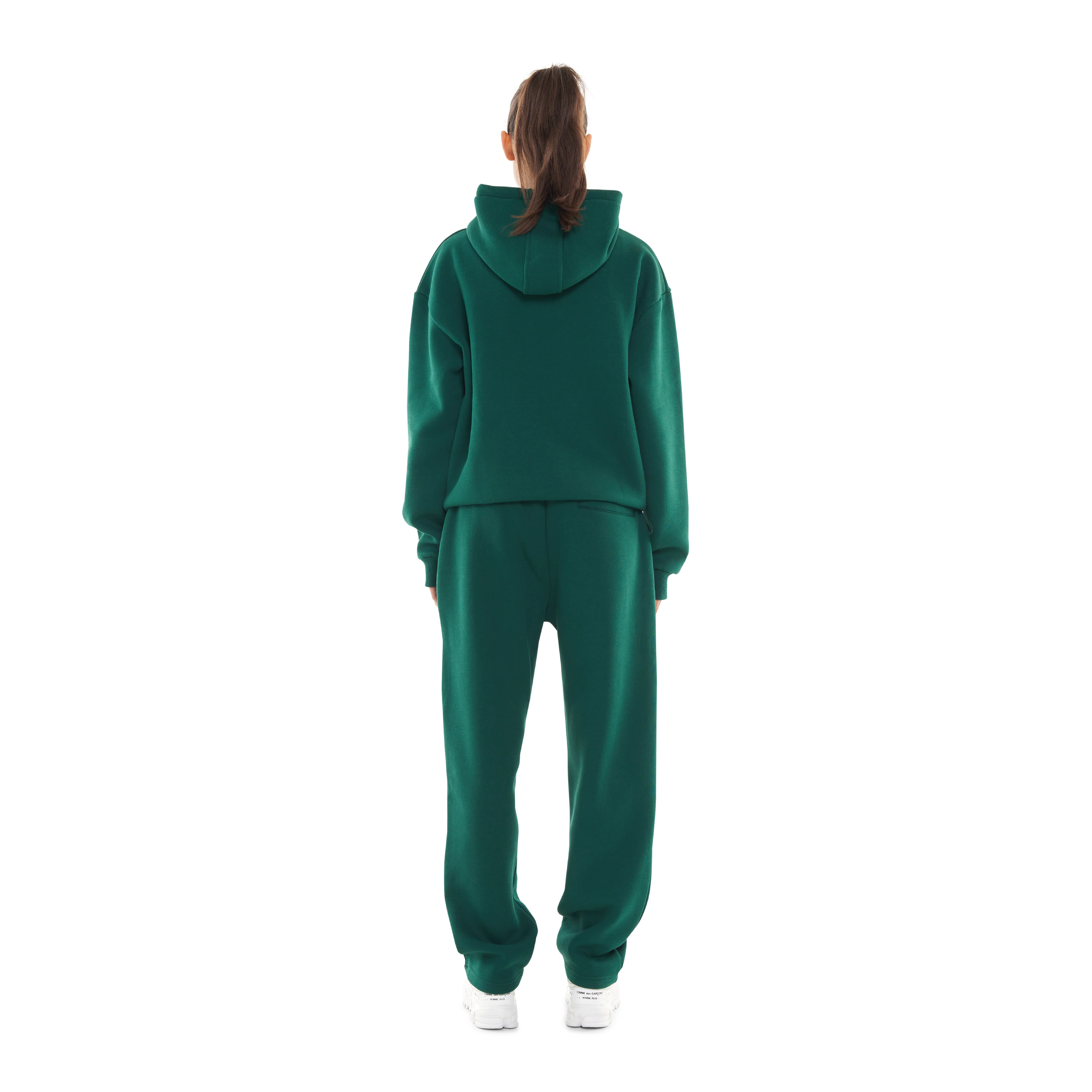 OPEN LEG JOGGER DARK GREEN - Image 8