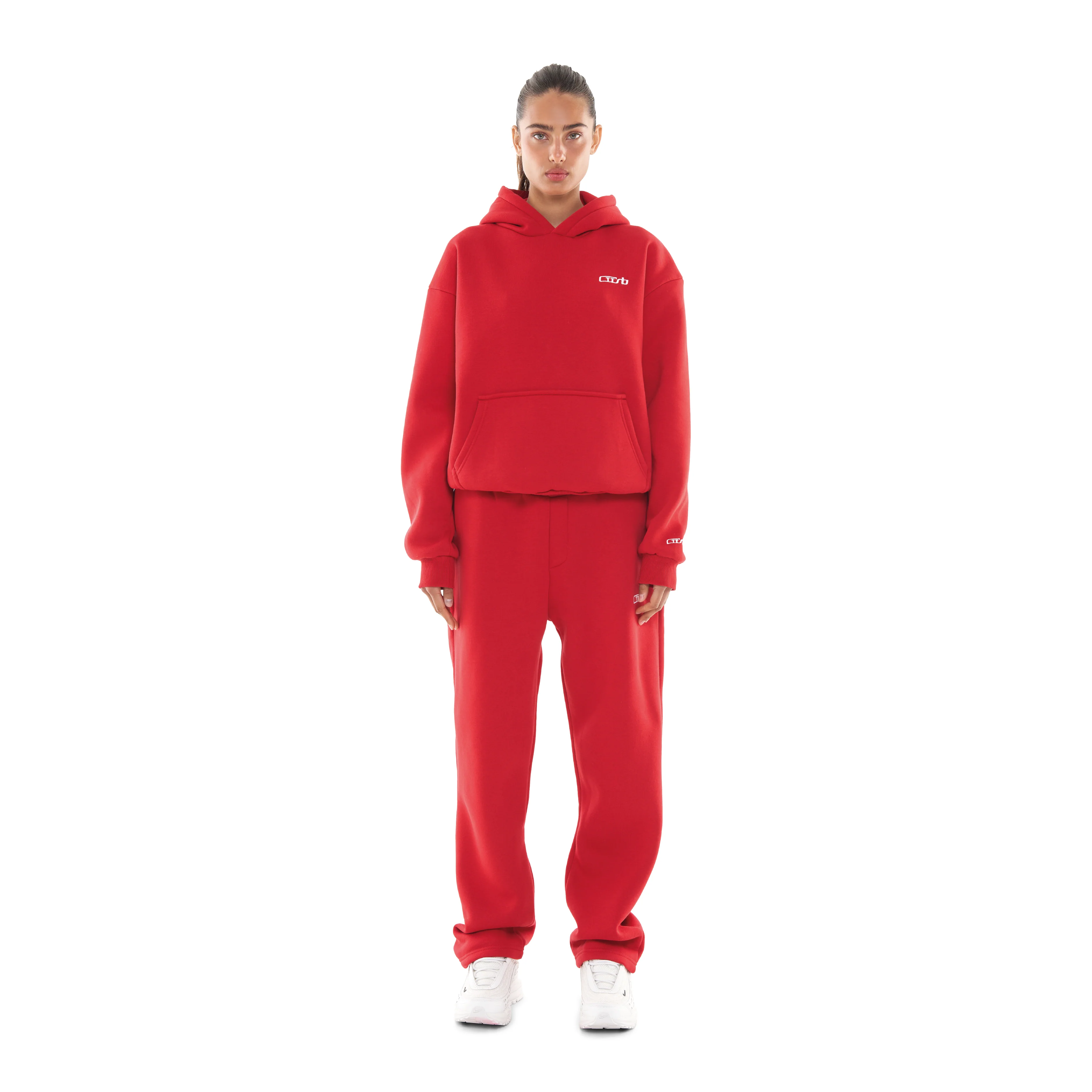 OPEN LEG JOGGER RED - Image 6