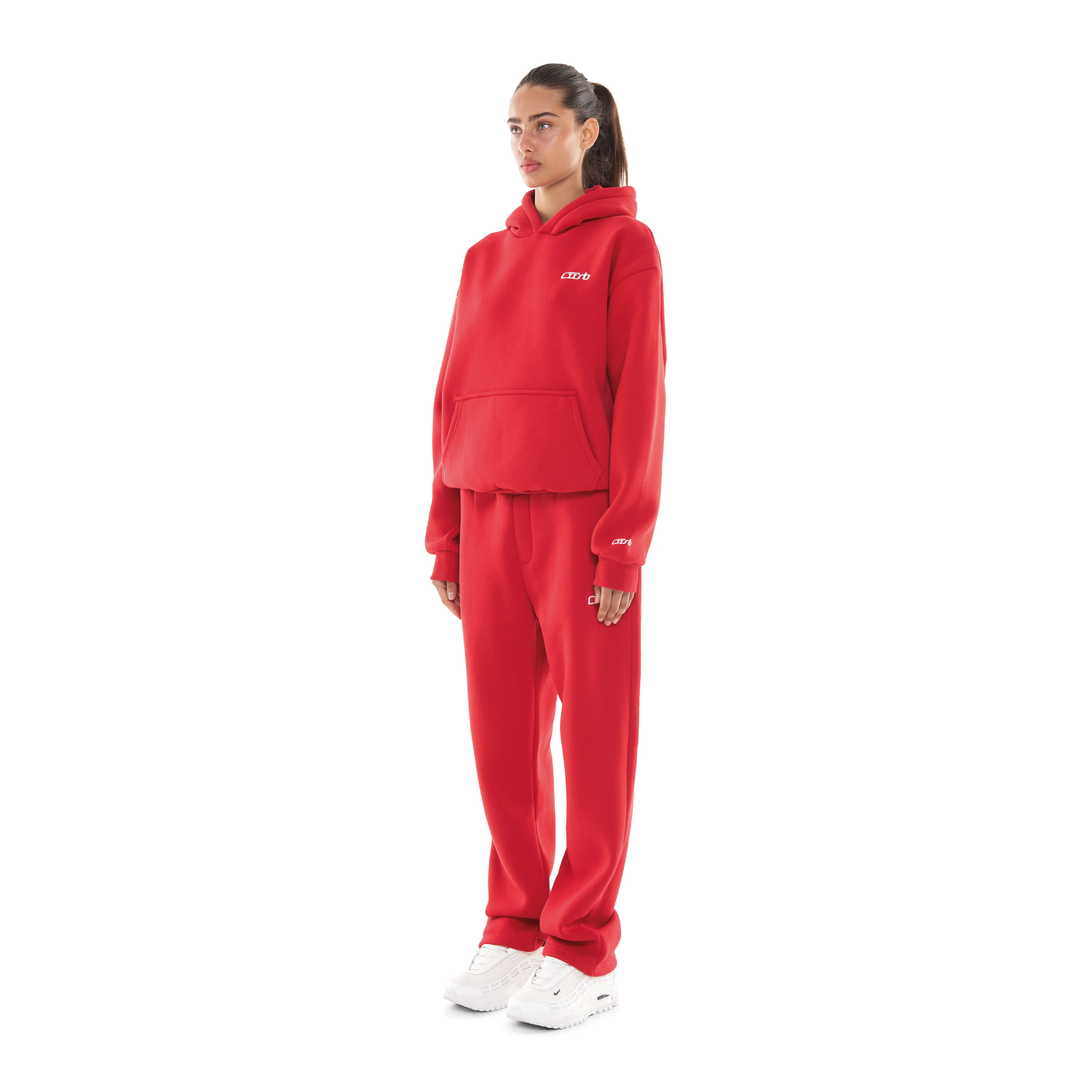 OPEN LEG JOGGER RED - Image 7