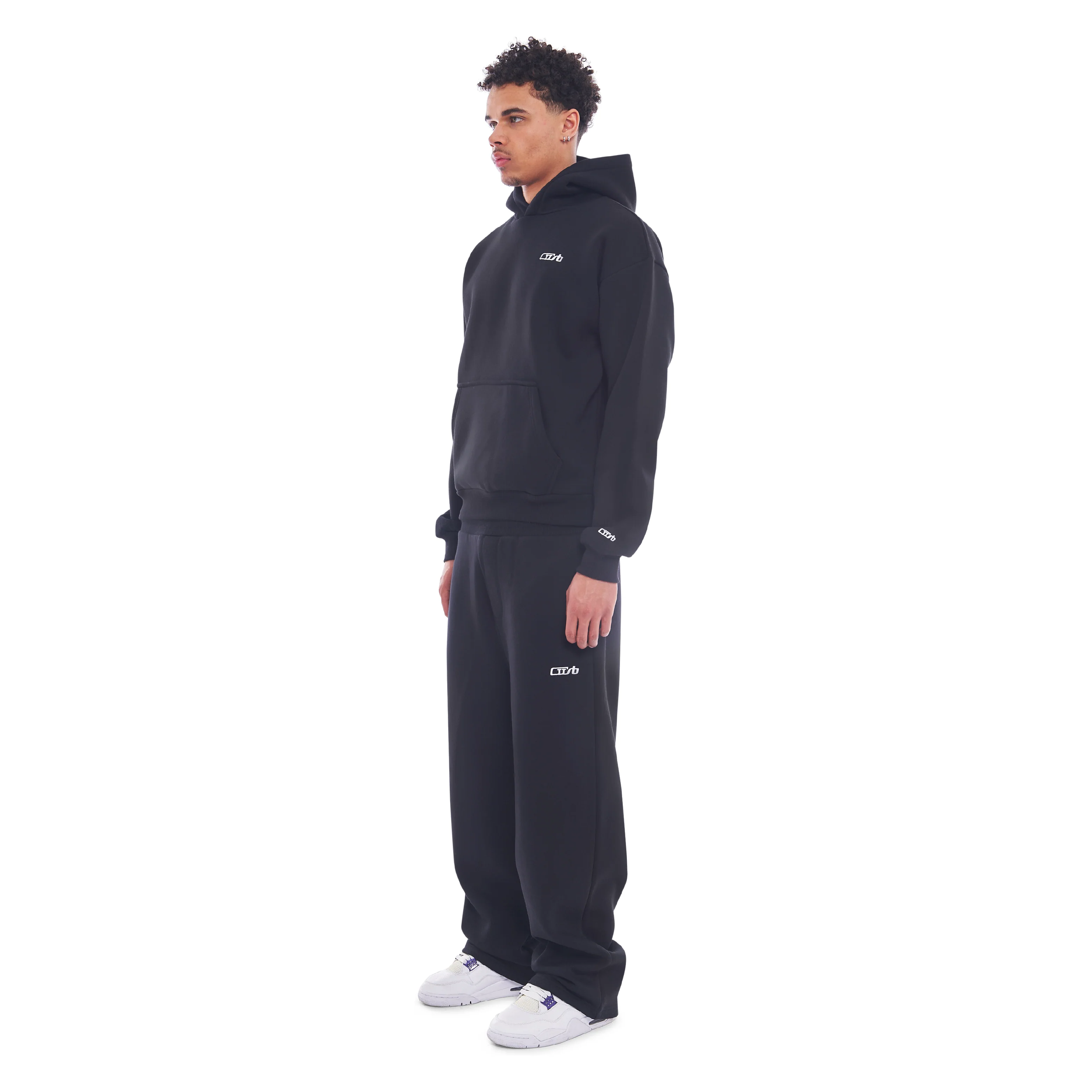 Wide Leg Jogger Black - Image 3