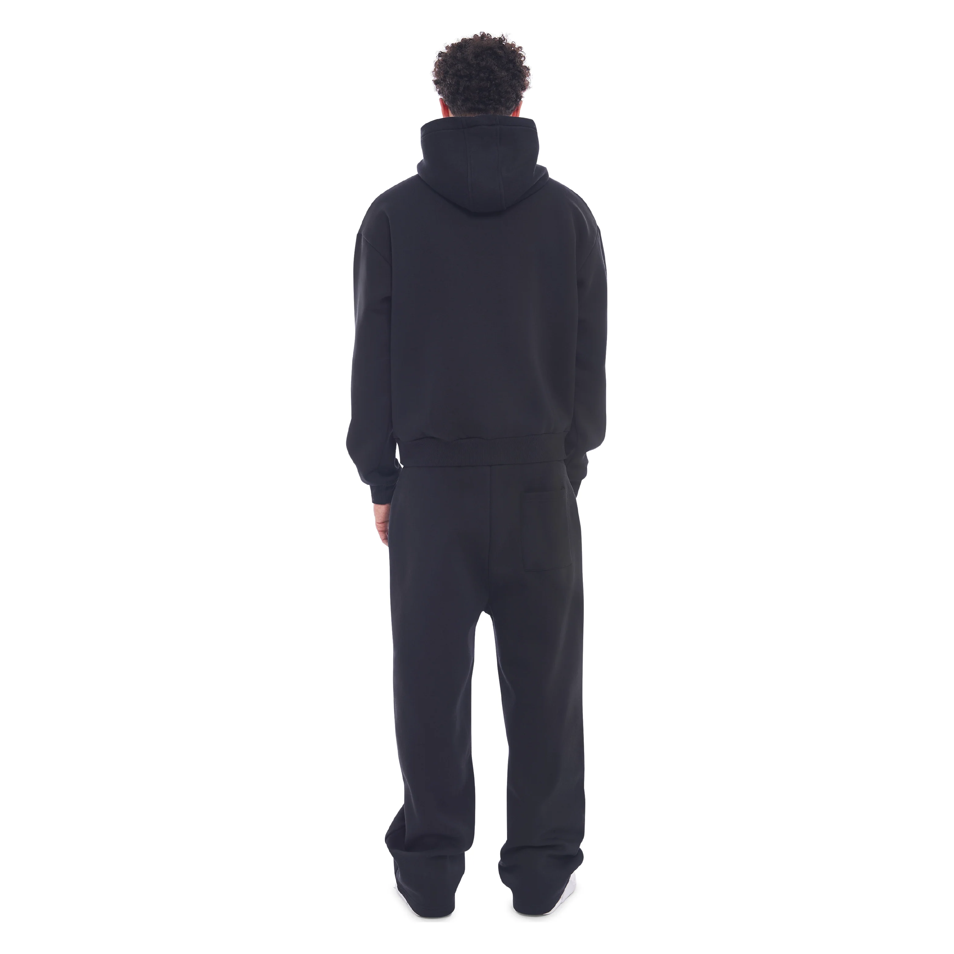Wide Leg Jogger Black - Image 4