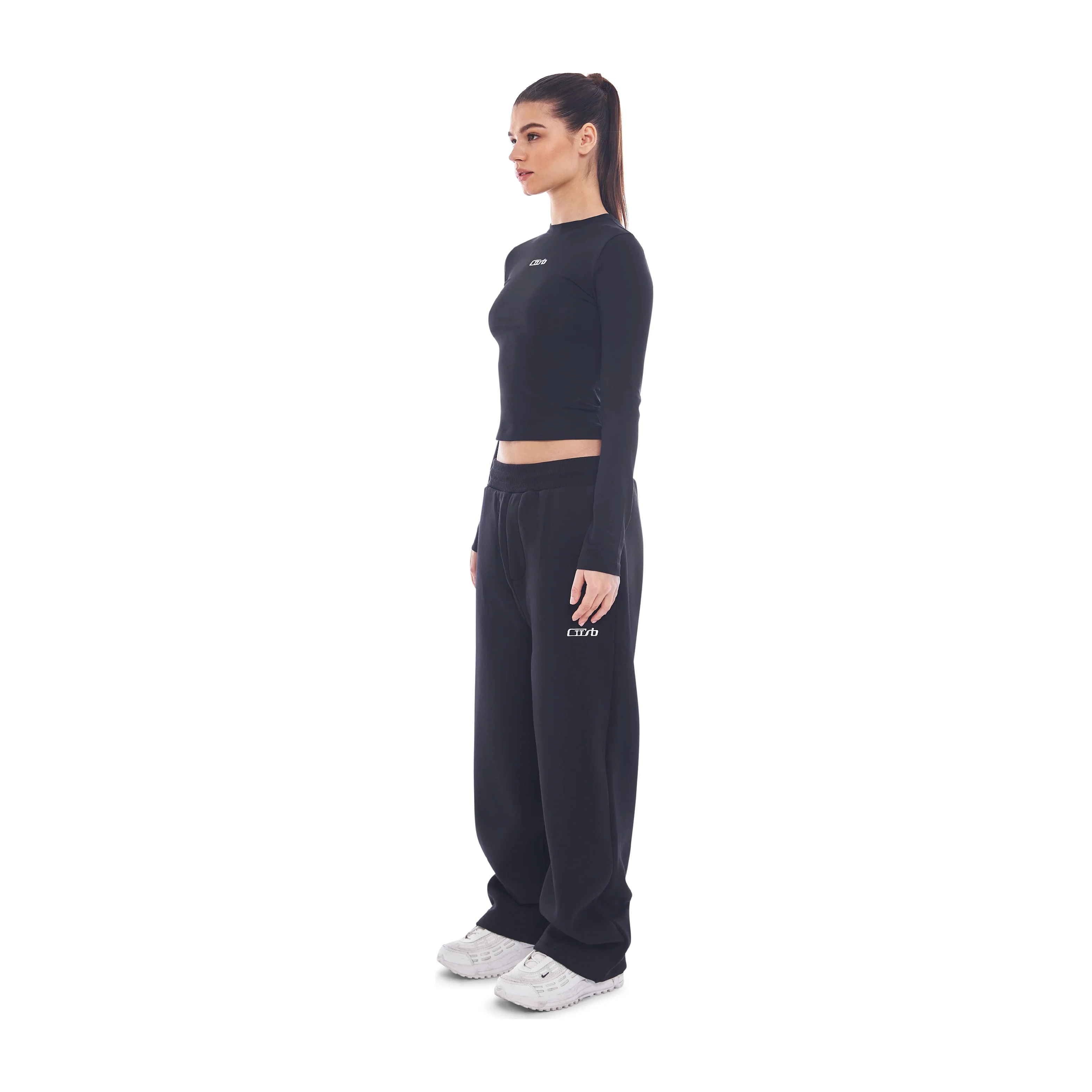 Wide Leg Jogger Black - Image 7