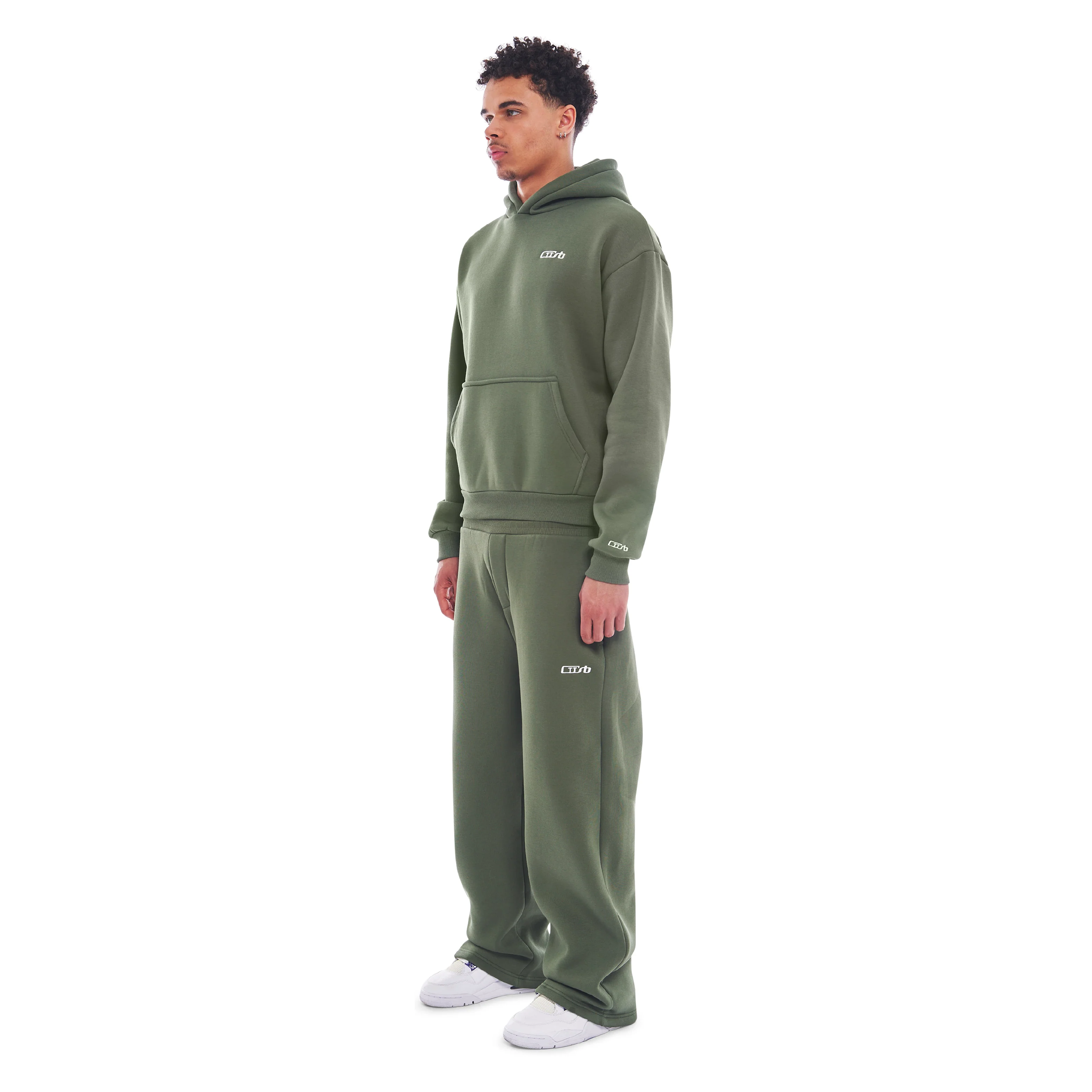 Wide Leg Jogger Bronze Green - Image 3