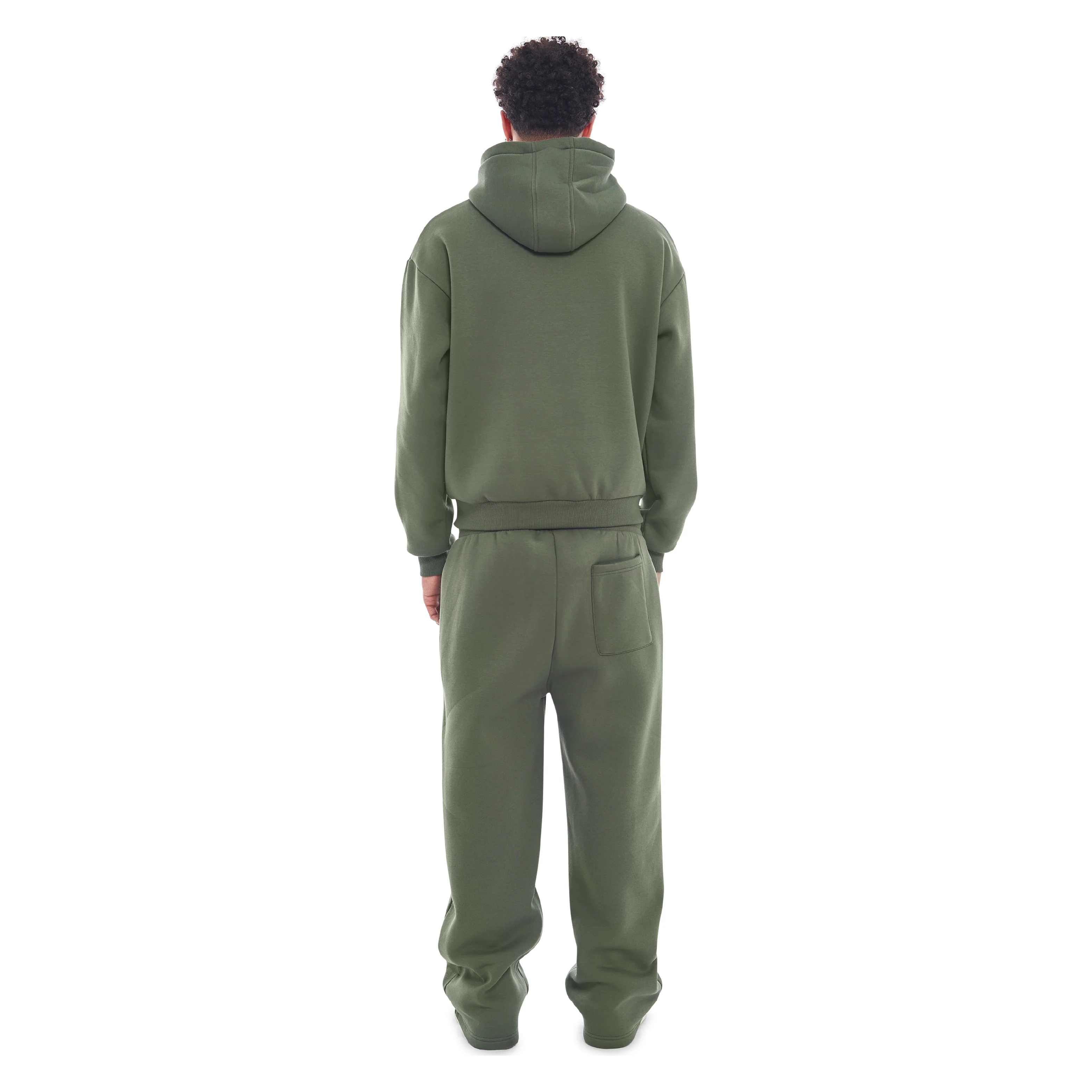 Wide Leg Jogger Bronze Green - Image 4