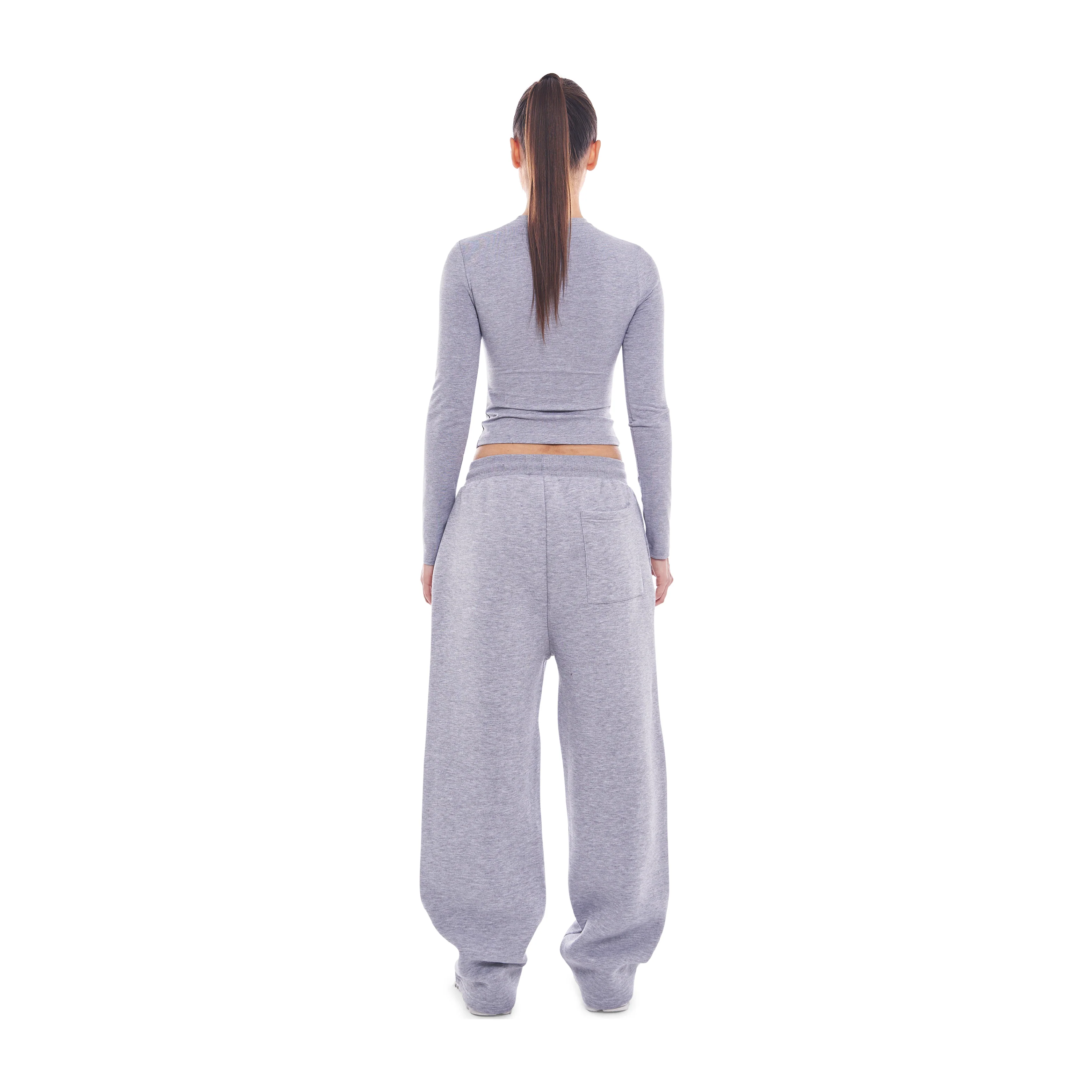 Longsleeve Grey Melange - Image 4