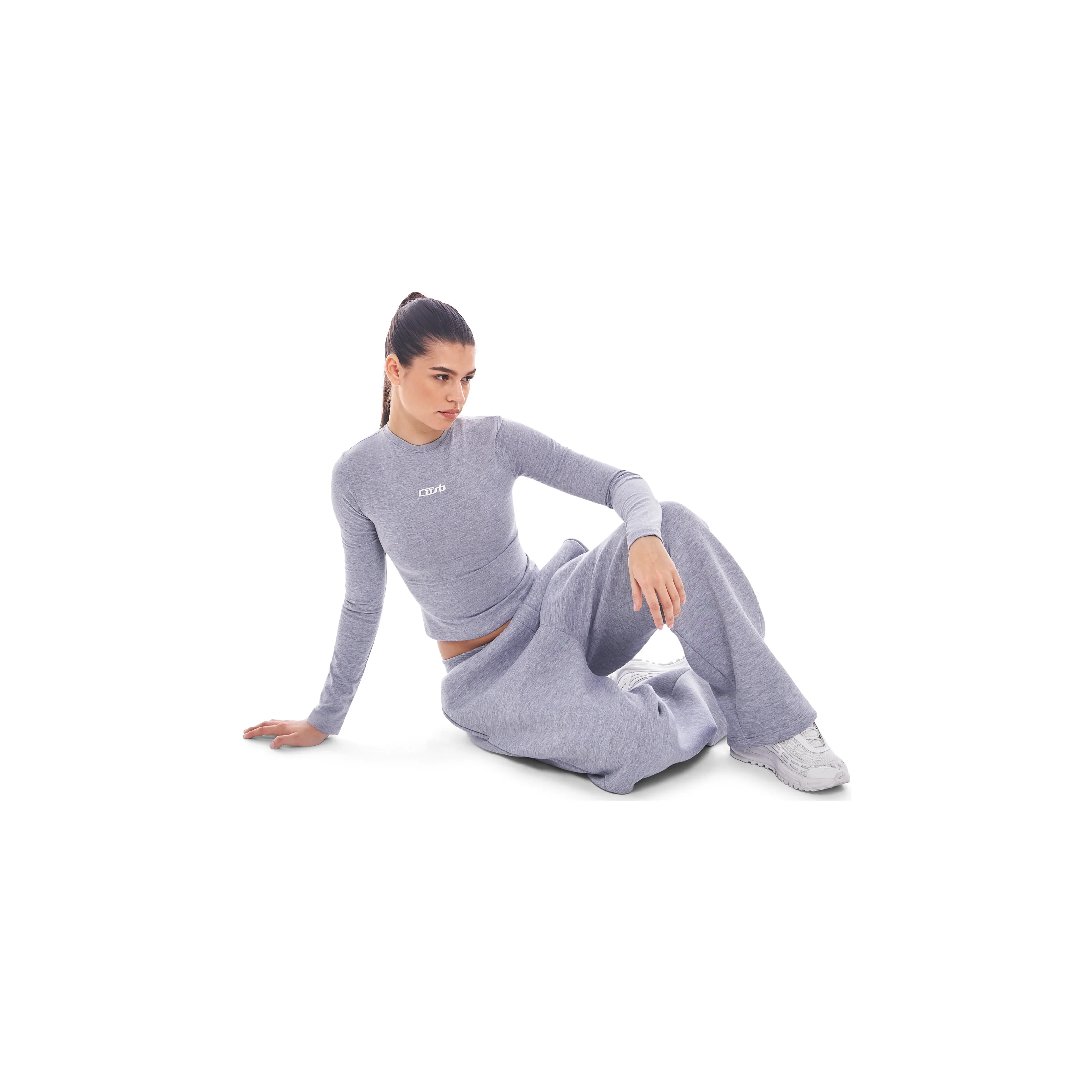 Longsleeve Grey Melange - Image 5