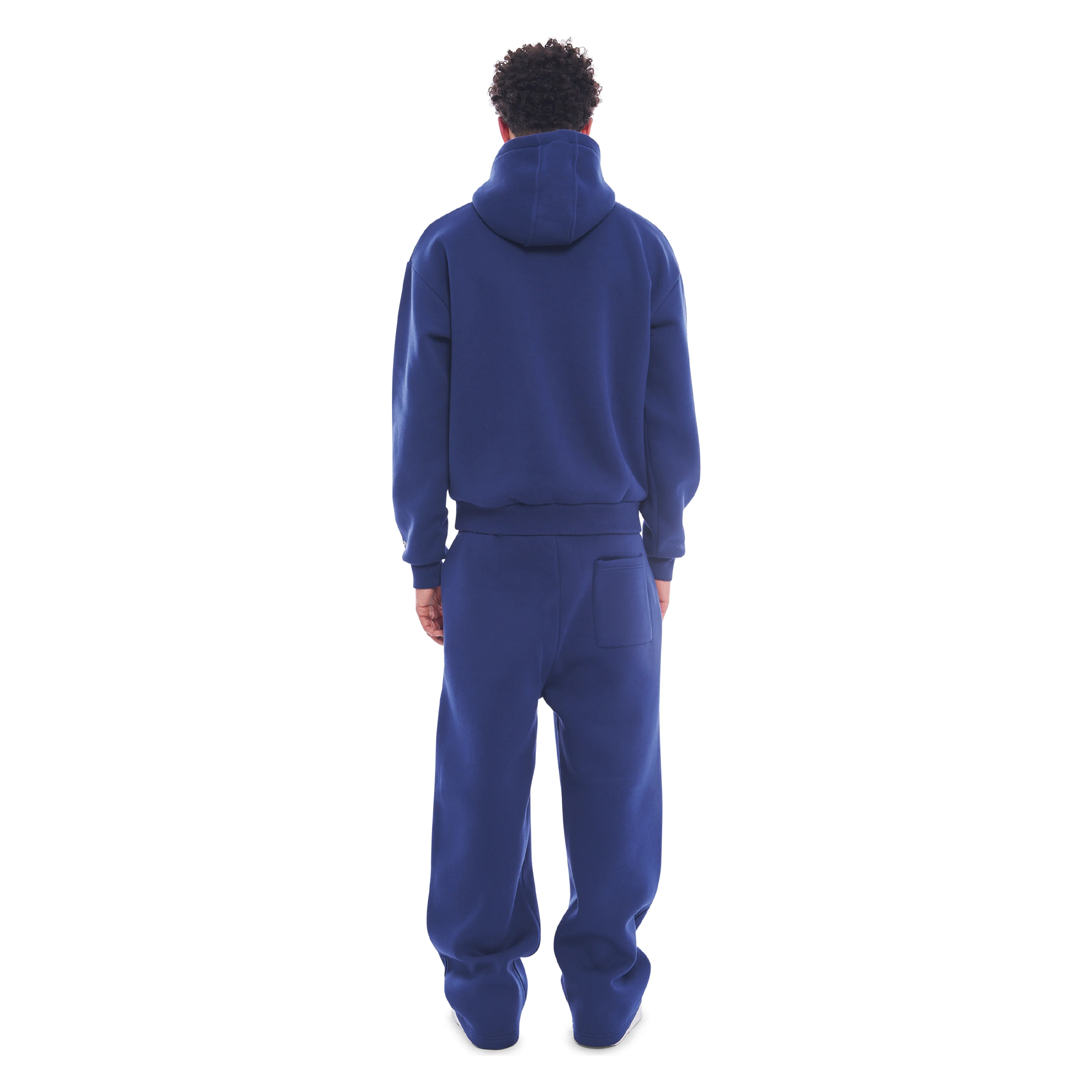 Wide Leg Jogger Navy Blue - Image 4