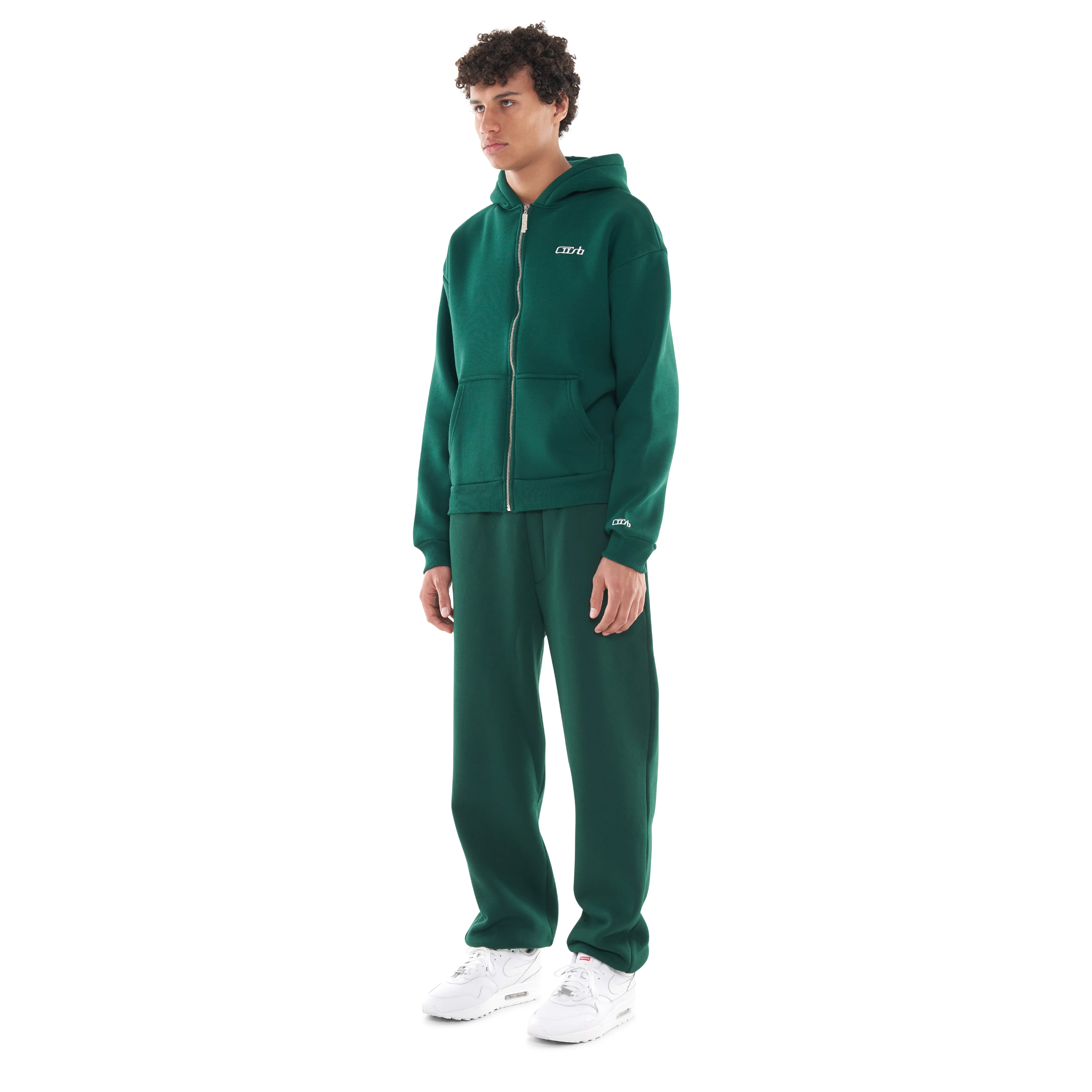 ZIP-UP DARK GREEN - Image 3